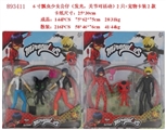 OBL673022 - 6寸飘虫少女公仔（发光，关节可活动）2只+宠物卡装2款