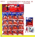 OBL673038 - 瓢虫与超级猫+卡片3张 锡袋装16只/卡