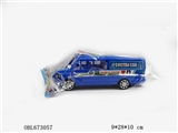 OBL673057 - 实色惯性救护巴士警车