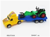 OBL673444 - 惯性拖头军车拖推土车