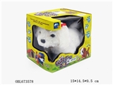 OBL673578 - Electric lighting sound forward back put tail dog F type with bells