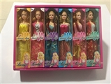 OBL673672 - 11.5寸实心芭比6色12只带展示盒