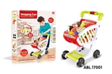 OBL673906 - The boy supermarket shopping cart