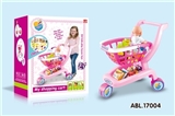 OBL673909 - Girls in one shopping cart