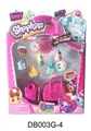 OBL673944 - Girl supermarkets 4 generations (48 doll, orange)