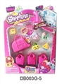 OBL673945 - Girl supermarkets 4 generations (48 doll, orange)