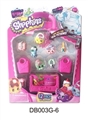 OBL673946 - Girl supermarkets 4 generations (48 doll, orange)