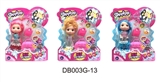 OBL673951 - Girl supermarkets 4 generations (48 doll, orange)