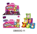 OBL673952 - Girl supermarkets 4 generations (48 doll, orange)