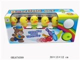 OBL674599 - Yellow duck flash bowling