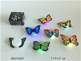 OBL674697 - To paste the luminous butterfly night light