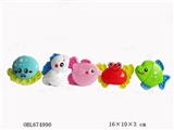 OBL674990 - Marine animals 5 only PVC bag