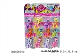 OBL676070 - The pony Eva 12 PCS