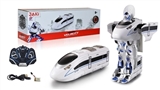 OBL676411 - 2.4 G remote control deformation of the high-speed rail (small color box)