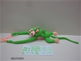 OBL676591 - 70 cm length of wool cloth mother monkey with sound