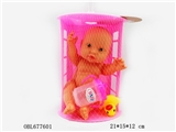 OBL677601 - 大搪胶娃娃大婴儿摇床套装
