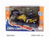 OBL678337 - 1: 6 sitong big mac atv off road remote control motorcycle (without electricity)