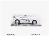 OBL678740 - Spray paint inertia English a police car