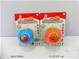 OBL678864 - Spherical solid color three color bell