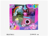OBL679011 - The elves cartoon horse