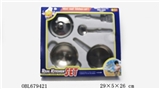 OBL679421 - Stainless steel kitchen utensils and appliances covered 5 times