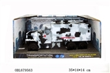 OBL679563 - Inertia camouflage military medical car (in blue)