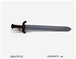 OBL679732 - Red gold handle a sword of Rome