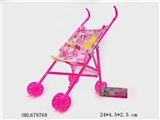 OBL679768 - Plastic baby stroller