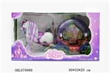 OBL679988 - Static horse/diamond ball/doll