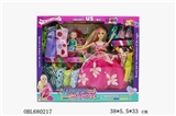OBL680217 - 芭比配15件衣 凯莉
