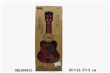 OBL680921 - 21寸吉他形尤克里里（仿玫瑰木）