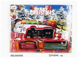 OBL680985 - Christmas simulation electric rail cars light music