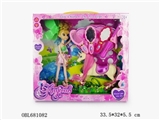 OBL681082 - Dressing barbie horse with light and music