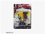 OBL681412 - 6.5寸超凡战队（发光）1只+组合公仔配件