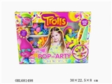 OBL681498 - 168 PCS tangled elves pop beads
