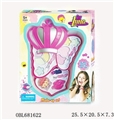 OBL681622 - Luna series crown three layer cosmetics box (suit)