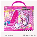 OBL681626 - The new barbie series glass slipper cosmetics box on the second floor (suit)