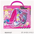 OBL681627 - The new barbie series glass slipper cosmetics box on the second floor (suit)