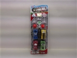 OBL682092 - Four boomerang suv with sign