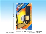 OBL682382 - 实色乌加模具金火石枪