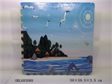OBL683088 - 卡通海底世界EVA地毡
