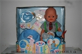 OBL684658 - Blink of an eye, tears, screaming, drink water, drink milk, urine, bedpan, music, light doll