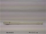 OBL684832 - White straight flute