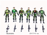 OBL684884 - 15 cm color army soldiers