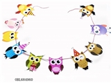 OBL684960 - Article 10 pieces of 1 kaka pass the owl hung