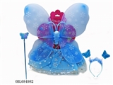 OBL684982 - Snowflakes wings skirt covered 4 times