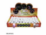 OBL685001 - Color box 50 PCS package electrical shinning pearl ring
