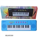 OBL685300 - 32 key keyboard with blue label resistance pronunciation