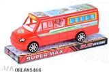 OBL685466 - Solid color inertia cartoon bus