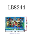 OBL685699 - 3寸Q版人物狗狗巡逻队任务探索6只狗仔+6只35MM透明底座卡装（1款）